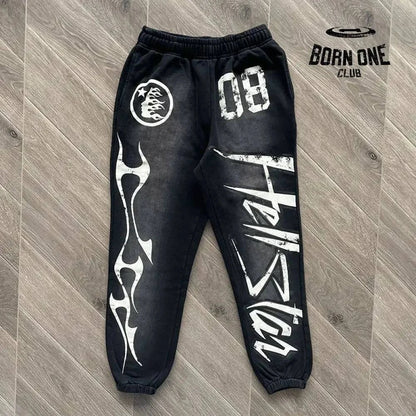Hellstar Calça Moletom Preto / S