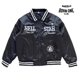 Hellstar Jaqueta Bomber Colegial Bordado