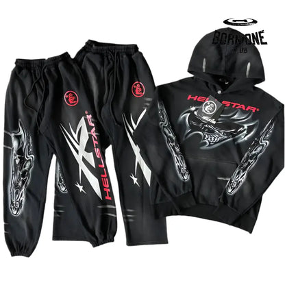 Hellstar Moletom Conjunto