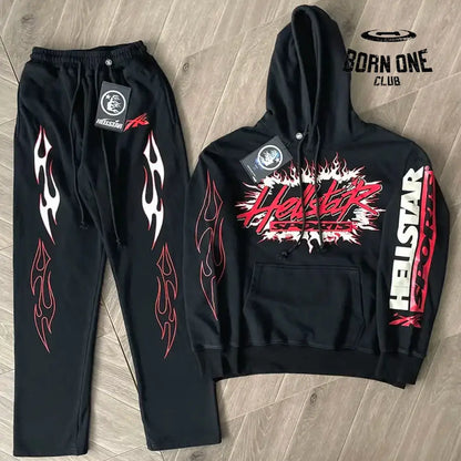 Hellstar Moletom conjunto