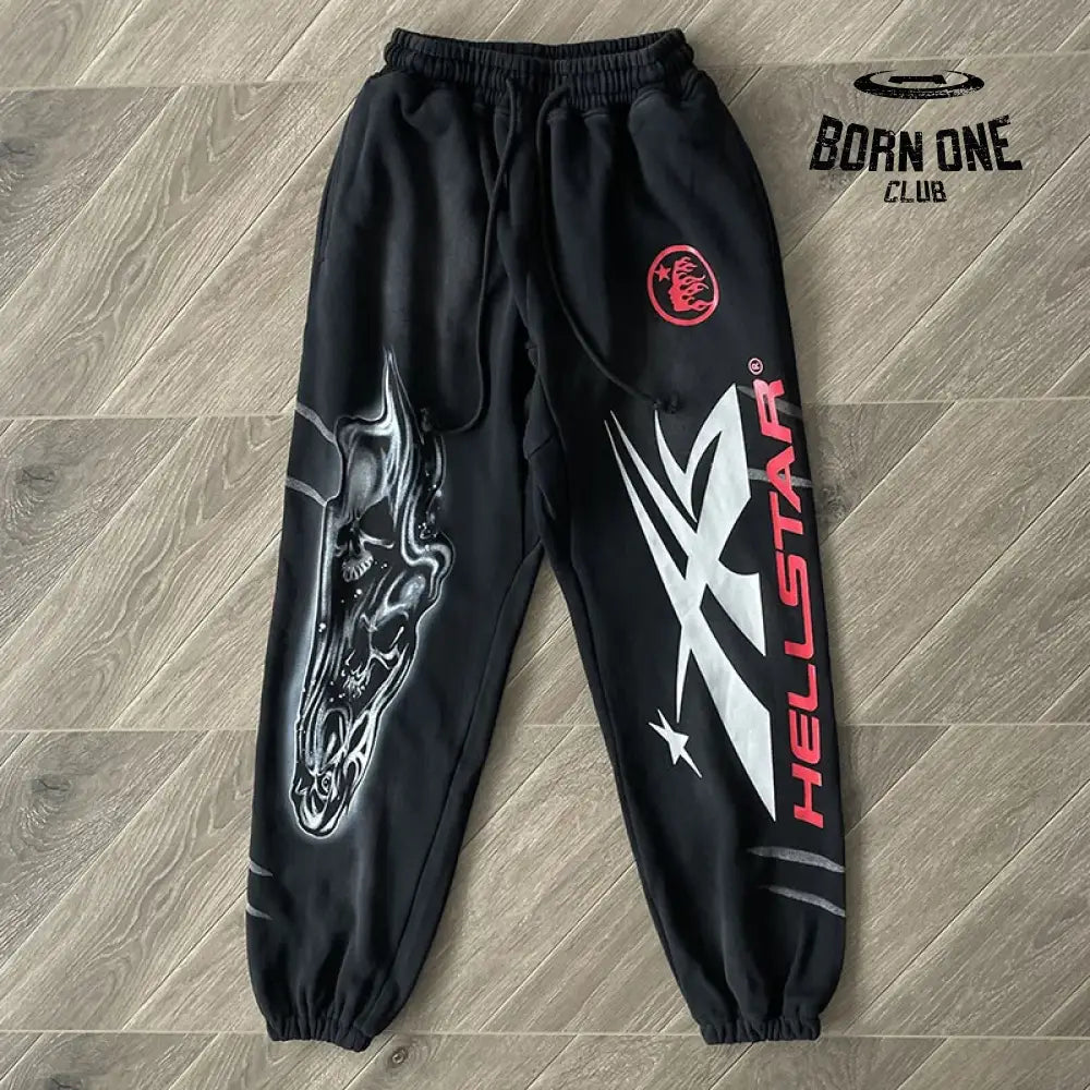 Hellstar Moletom Conjunto Moletom c/ Calça jogger / S