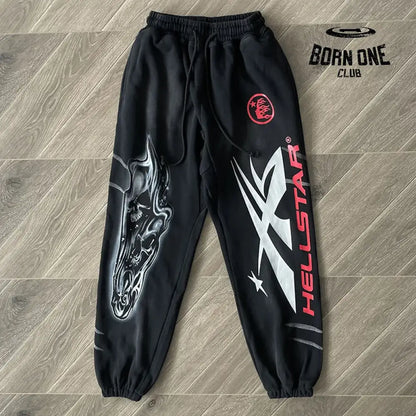 Hellstar Moletom Conjunto Moletom c/ Calça jogger / S