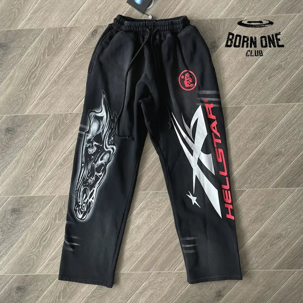 Hellstar Moletom Conjunto Moletom c/ Calça reta / S