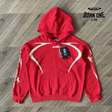 Hellstar Moletom Conjunto Moletom vermelho / M