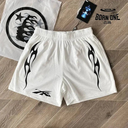 Hellstar Shorts Bermuda Branco / L