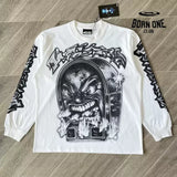 Hellstar Studios Airbrushed Camiseta Manga Longa