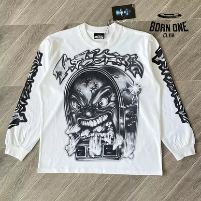Hellstar Studios Airbrushed Camiseta Manga Longa
