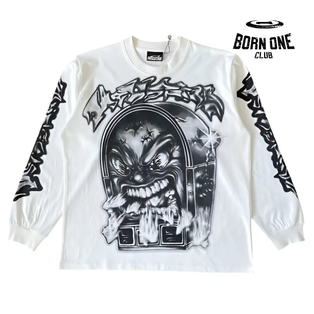 Hellstar Studios Airbrushed Camiseta Manga Longa