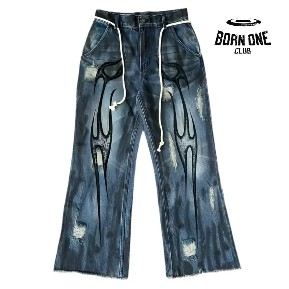 HELLSTAR STUDIOS Calça Jeans