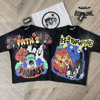 Hellstar Studios Halloween 1996 Tee Camiseta