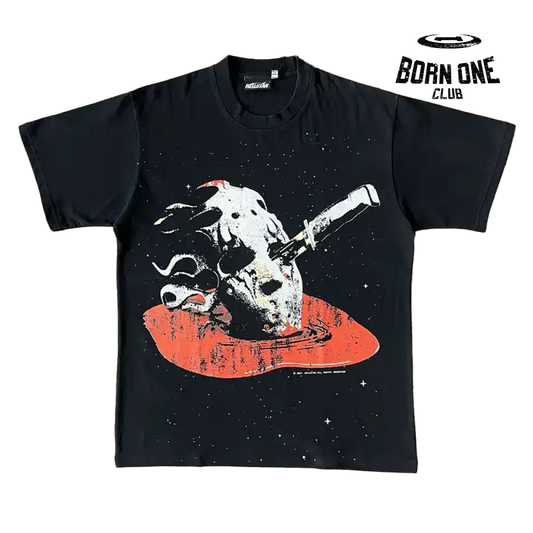 Hellstar Studios Halloween Skull Camiseta