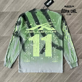 Hellstar studios Moto Cross Long Sleeve Tee Camiseta Manga Longa