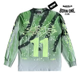 Hellstar studios Moto Cross Long Sleeve Tee Camiseta Manga Longa