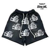 Hellstar Studios Skull Shorts Bermuda