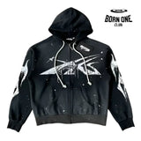 Hellstar Studios Zip Up Moletom Jaqueta