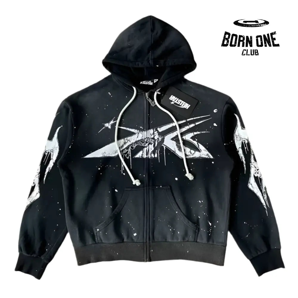 Hellstar Studios Zip Up Moletom Jaqueta