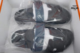 Hrms Slippers Black Blue