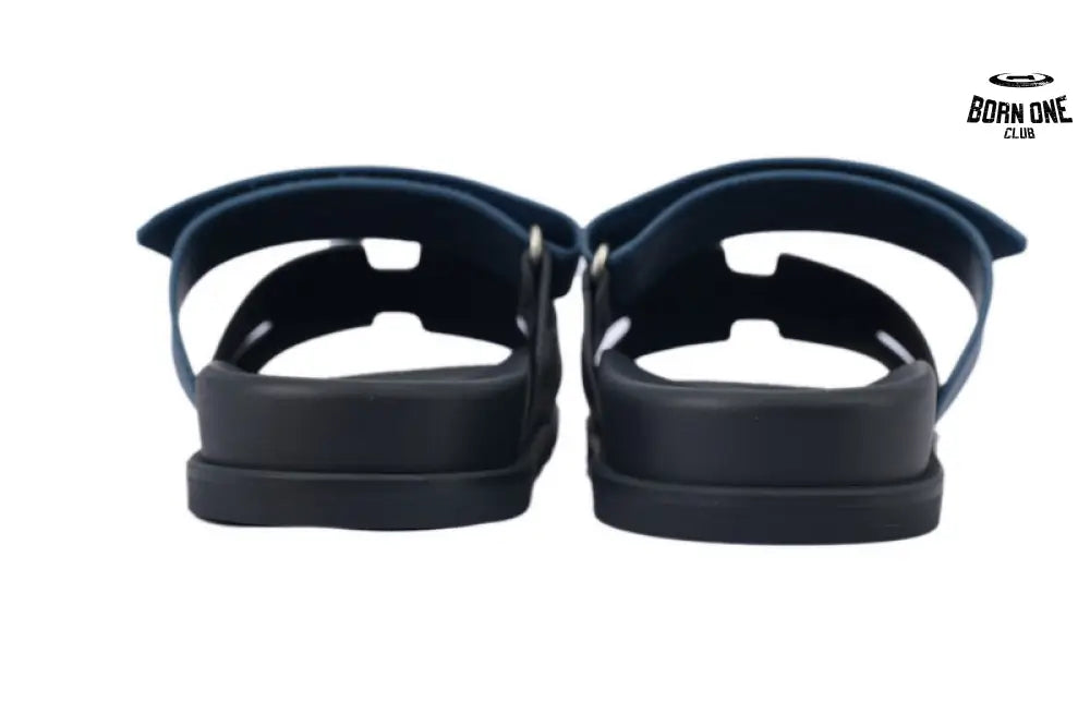 Hrms Slippers Black Blue