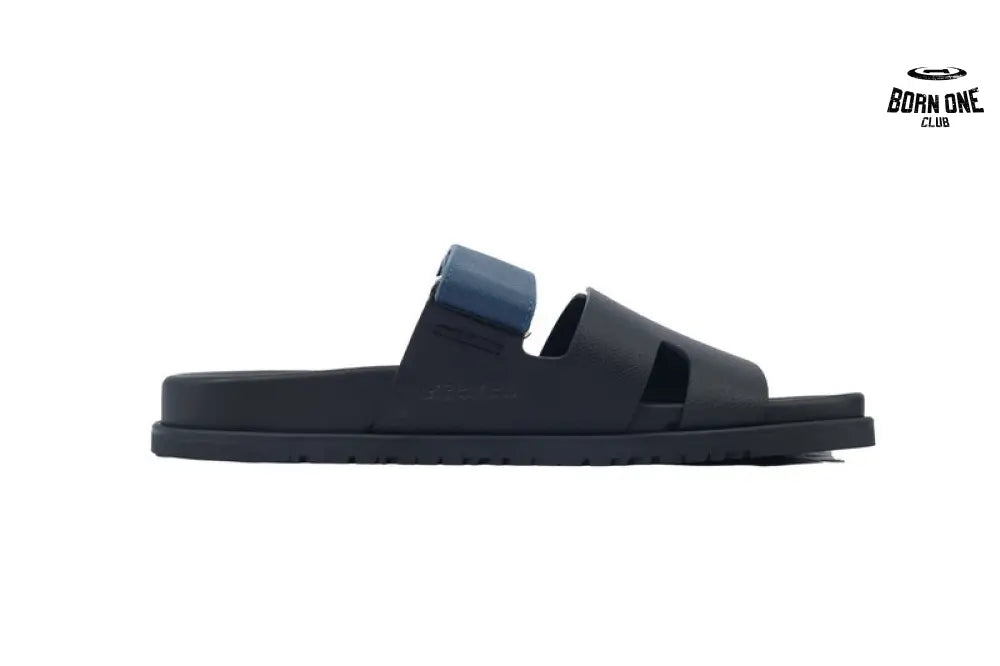 Hrms Slippers Black Blue