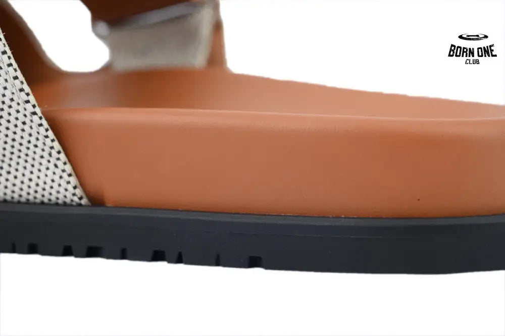 Hrms Slippers Grey Coffee Color