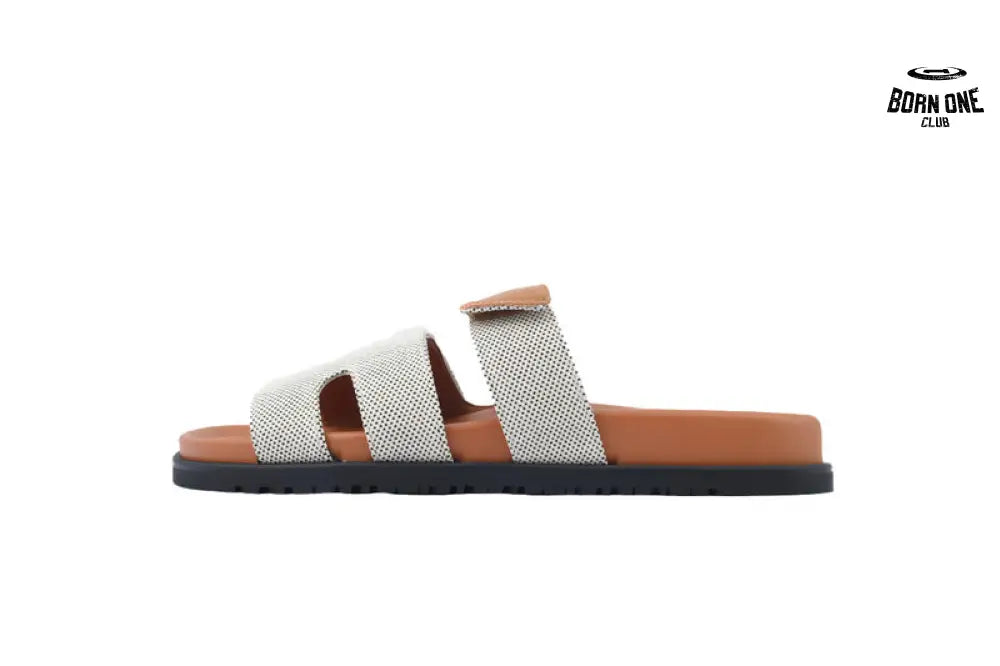Hrms Slippers Grey Coffee Color