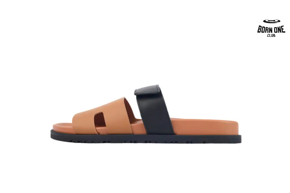 Hrms Slippers Khaki Black