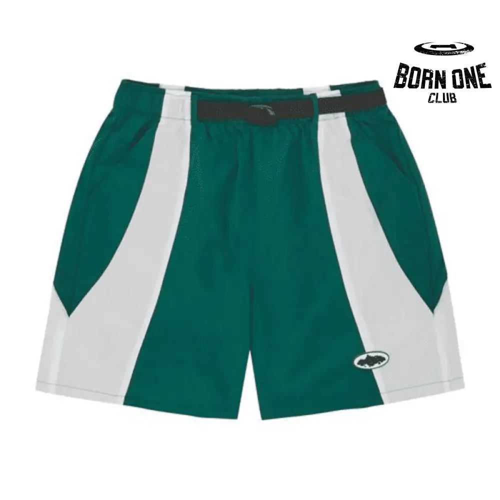 Shorts Corteiz Verde Branco