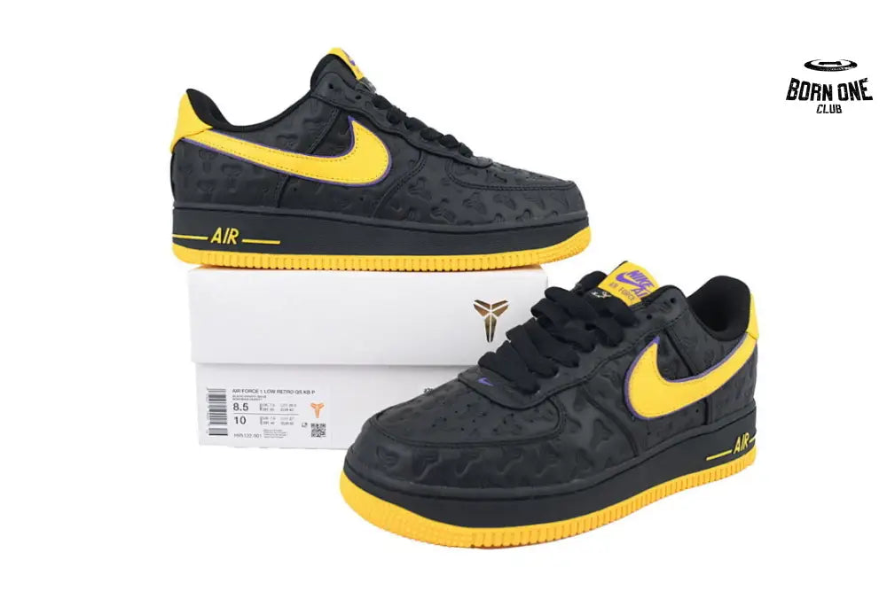 Kobe Bryant x Air Force 1 Low 'Lakers Away - Numbered'