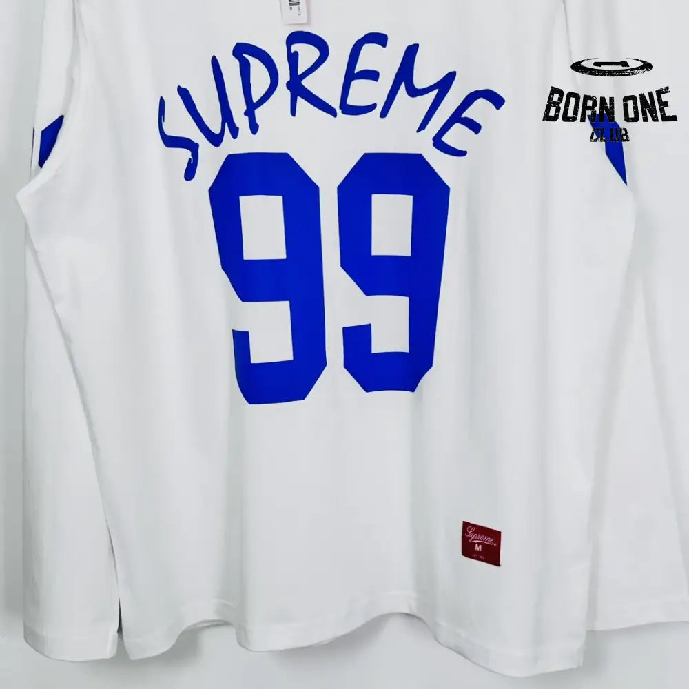 Camisa Supreme 99 L/S Football Branca