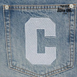 Ice Cream Running Dog Shorts Denim Bermuda Jeans