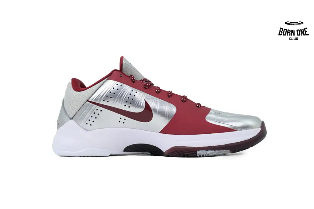 Caitlin Clark x Zoom Kobe 5 Protro Gray Red