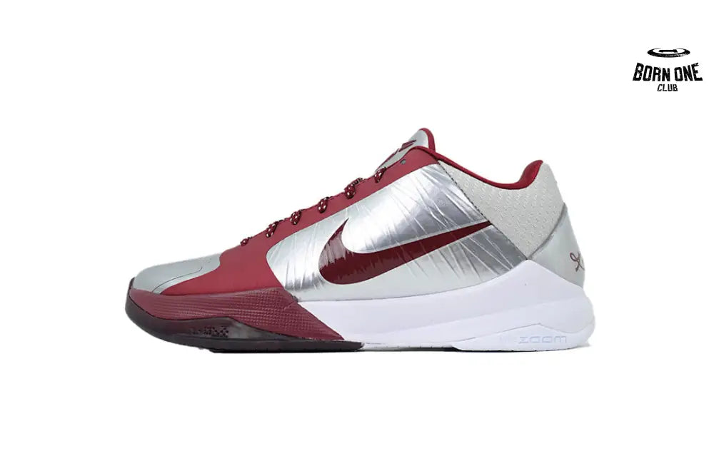 Caitlin Clark x Zoom Kobe 5 Protro Gray Red