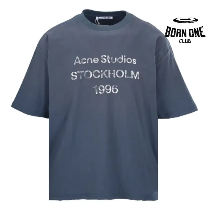Camiseta Acne Studios Logo Relaxed Fit