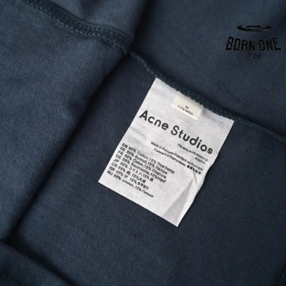 Camiseta Acne Studios Logo Relaxed Fit
