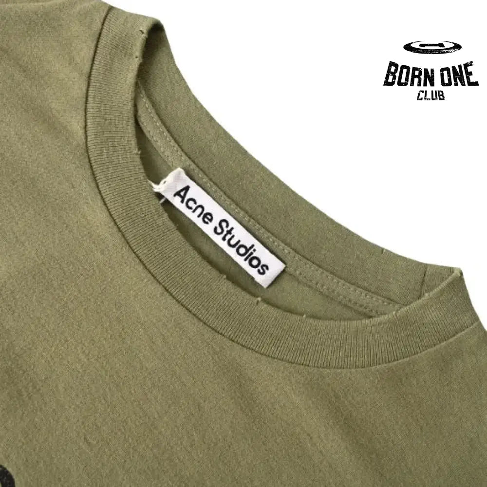 Camiseta Acne Studios Logo Relaxed Fit