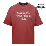 Camiseta Acne Studios Logo Relaxed Fit