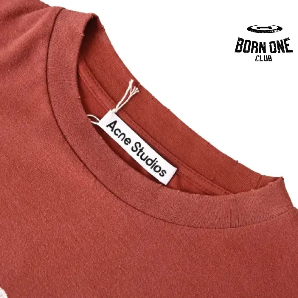 Camiseta Acne Studios Logo Relaxed Fit