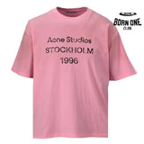 Camiseta Acne Studios Logo Relaxed Fit