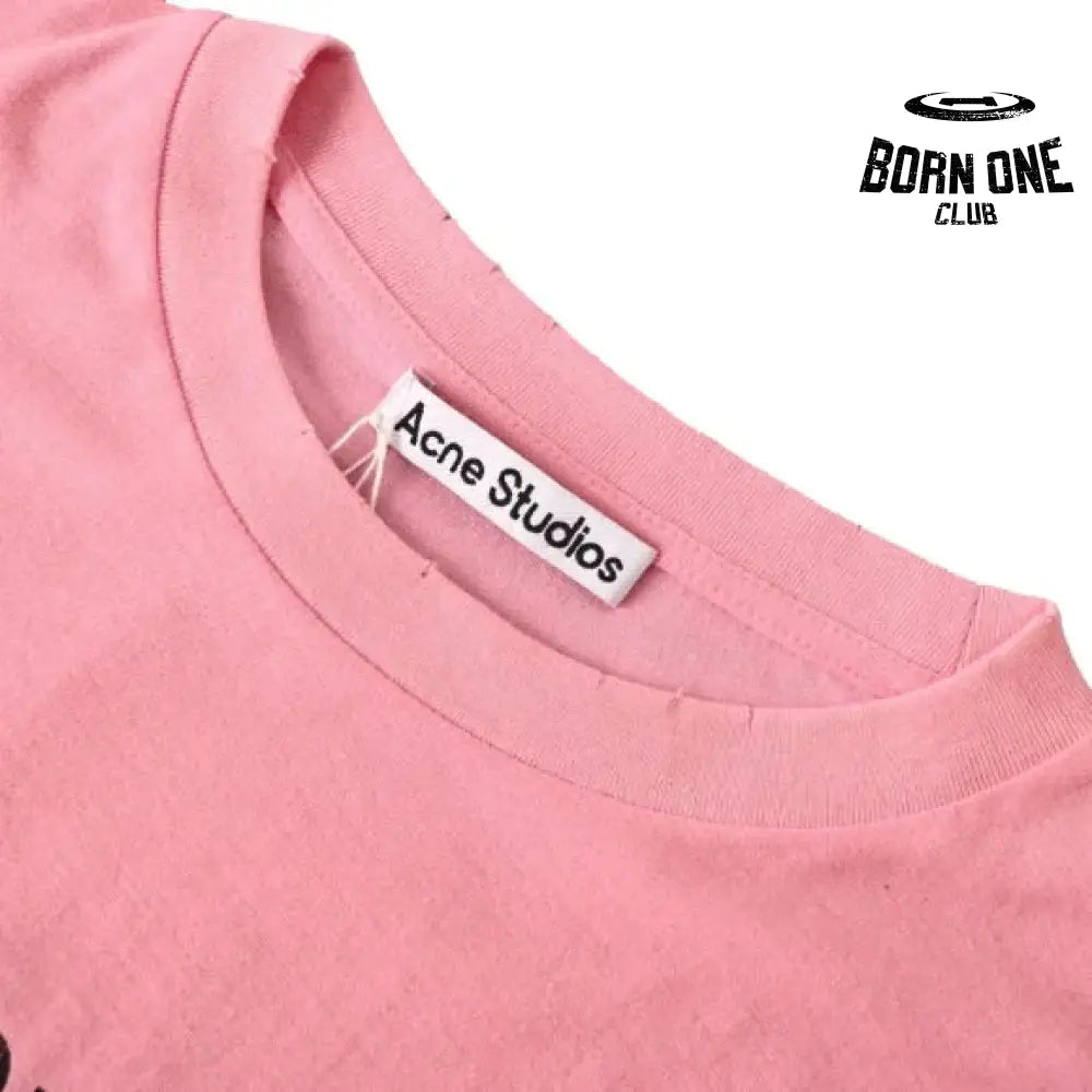 Camiseta Acne Studios Logo Relaxed Fit