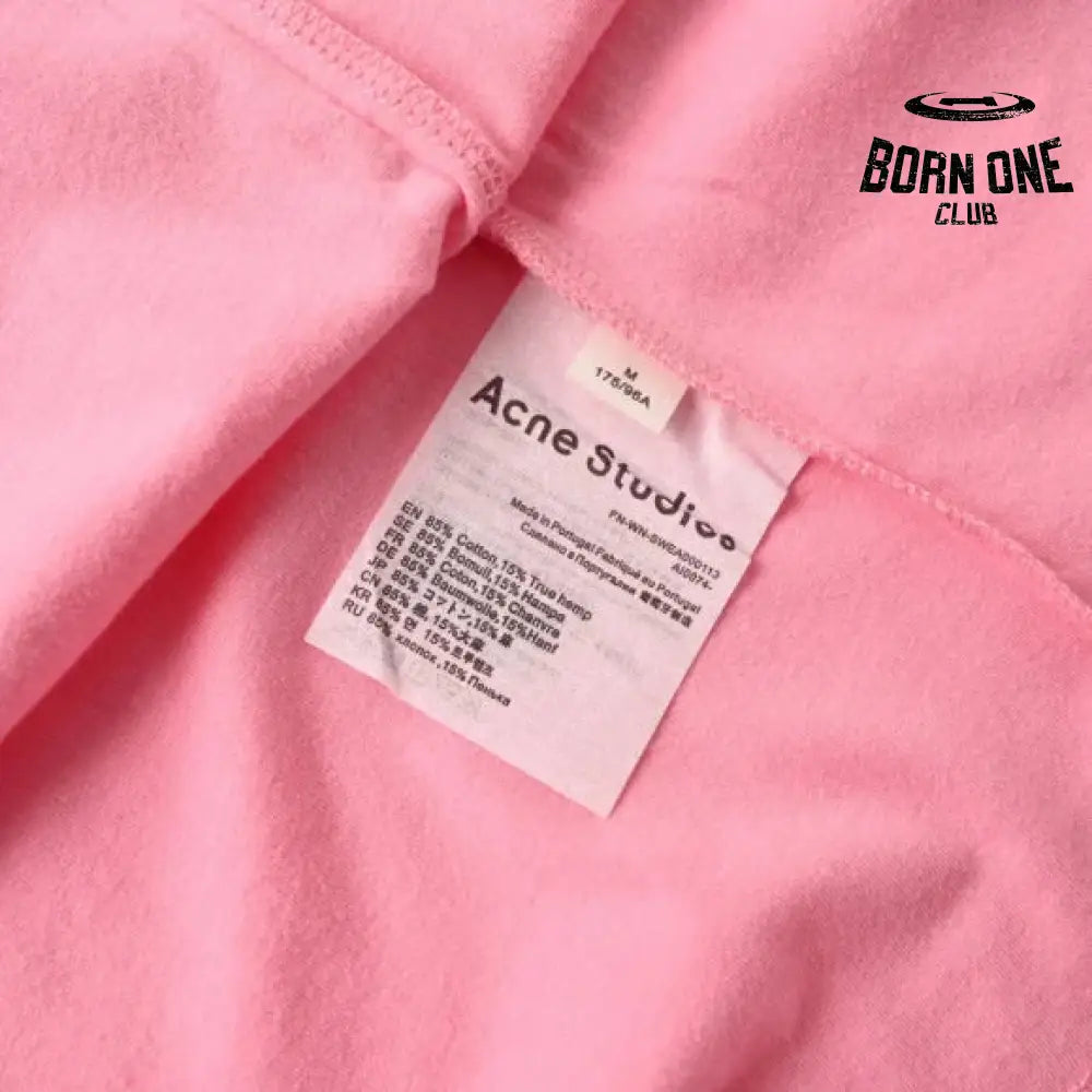 Camiseta Acne Studios Logo Relaxed Fit