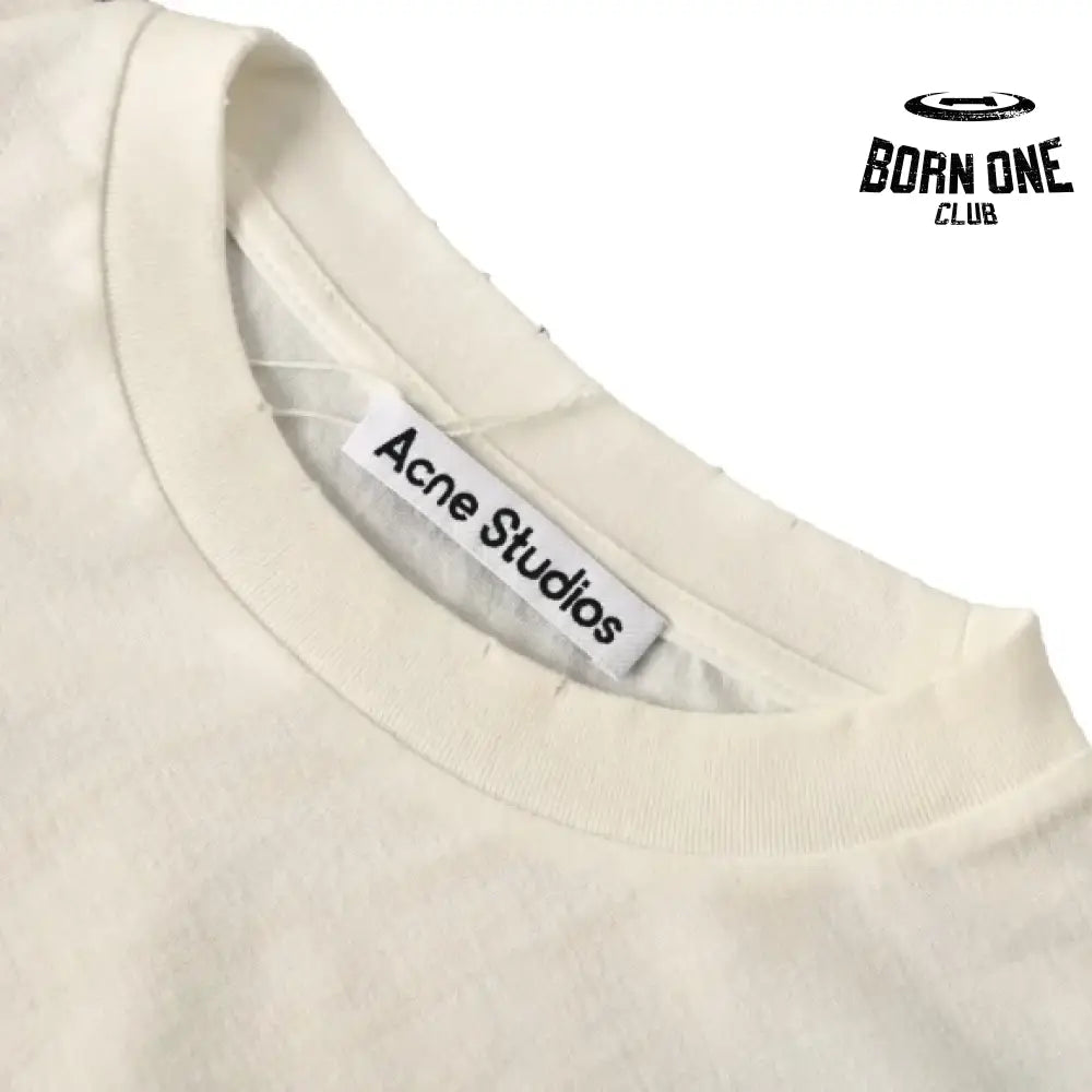 Camiseta Acne Studios Logo Relaxed Fit