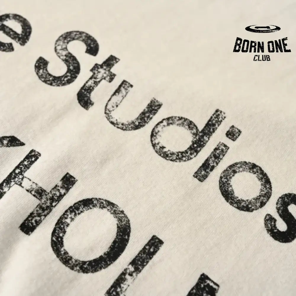 Camiseta Acne Studios Logo Relaxed Fit
