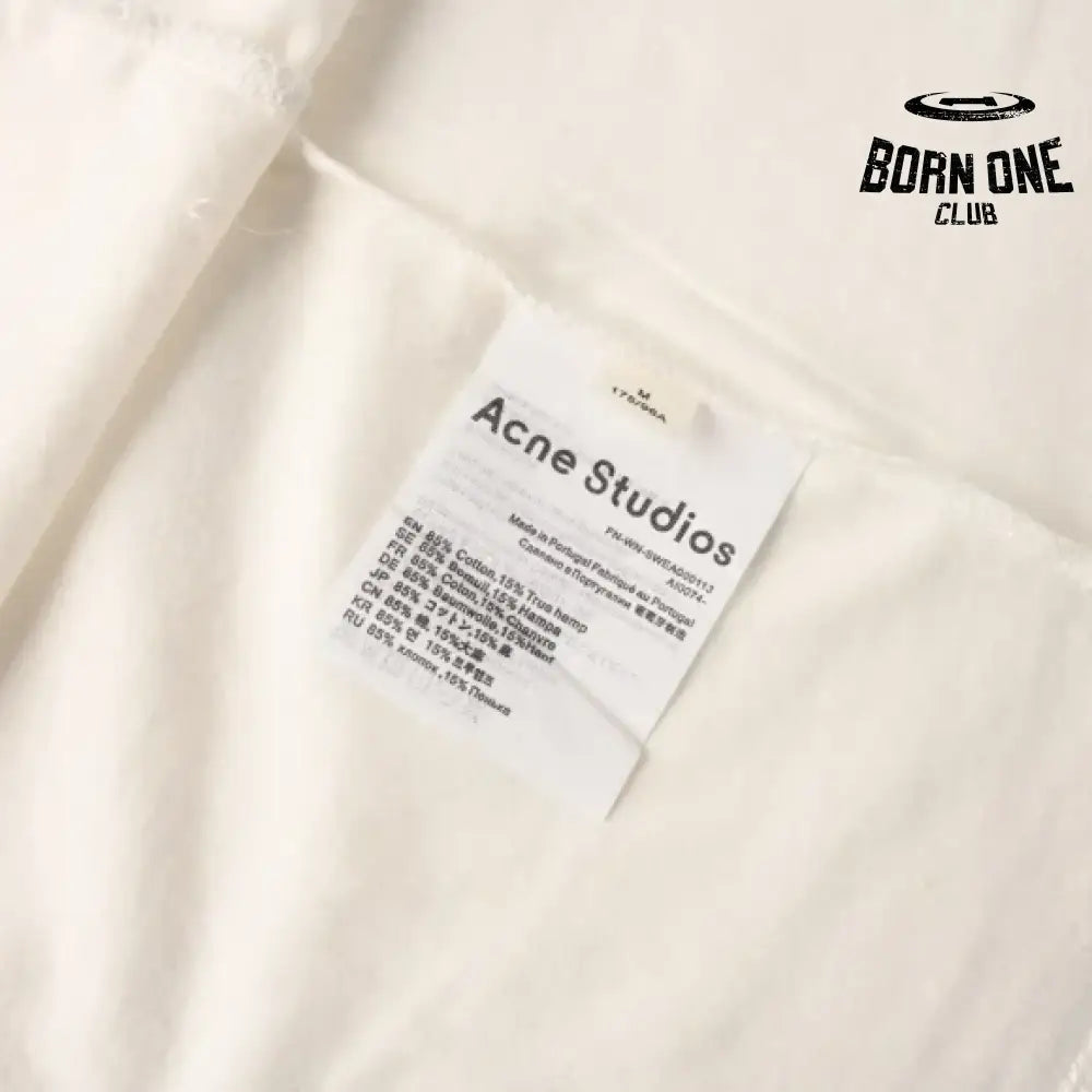 Camiseta Acne Studios Logo Relaxed Fit