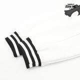 Jaqueta Chrome Hearts Horseshoe Varsity Jacket Black White
