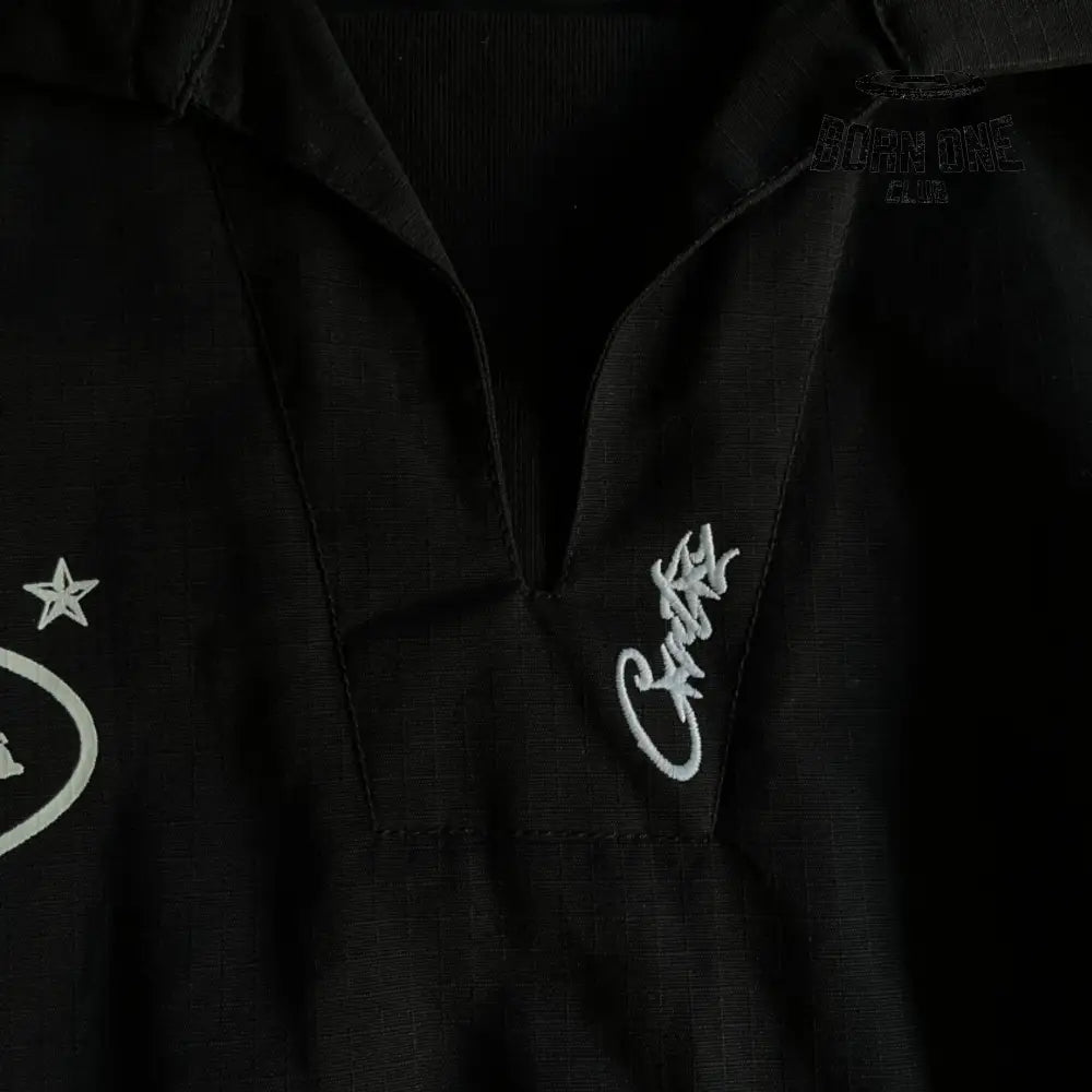 Jaqueta Corteiz 5th Anniversary Black