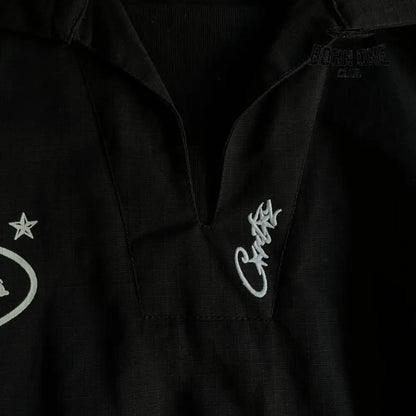 Jaqueta Corteiz 5th Anniversary Black