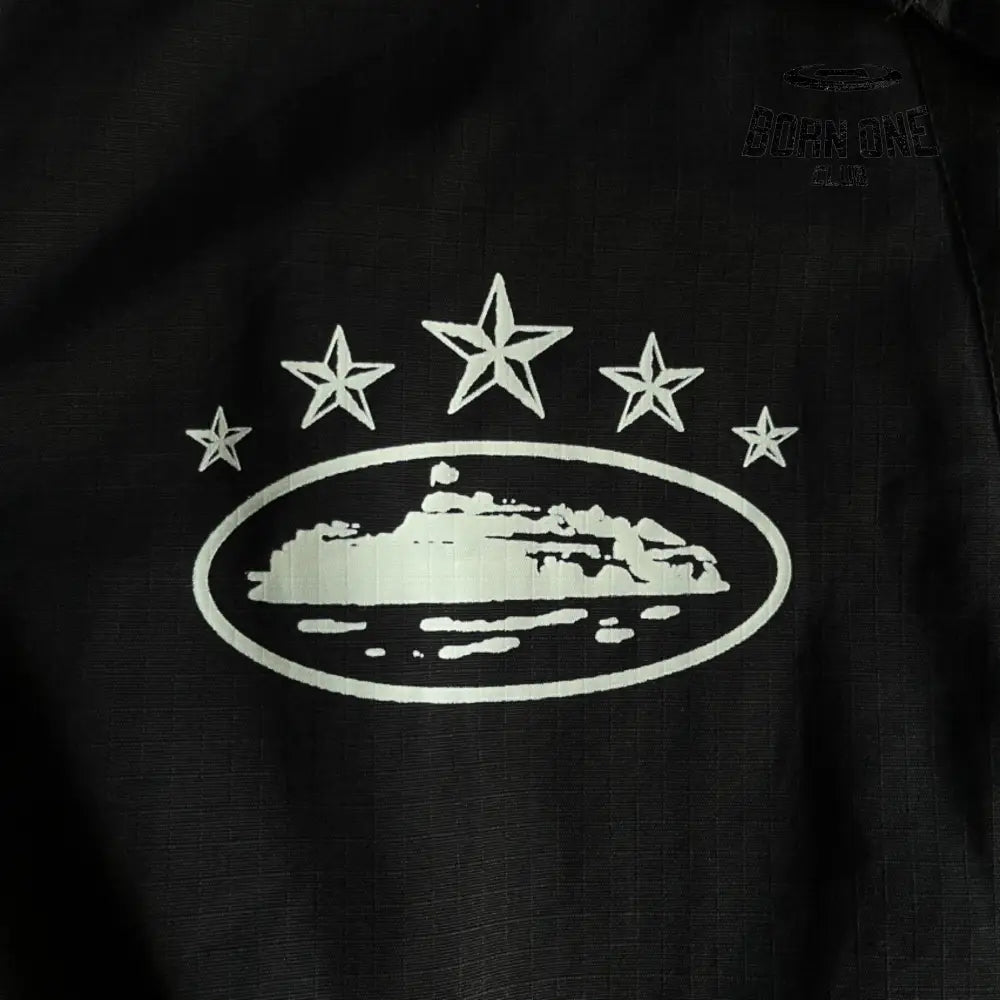 Jaqueta Corteiz 5th Anniversary Black