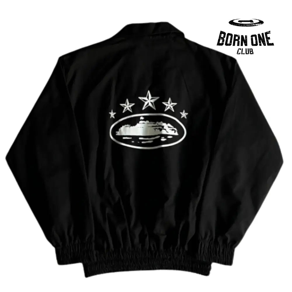 Jaqueta Corteiz 5th Anniversary Black