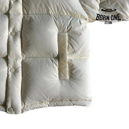 Jaqueta Corteiz Bolo v2 Down Jacket Natural