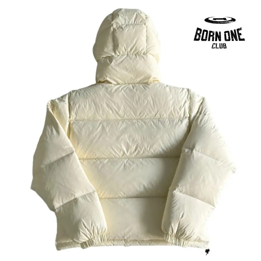 Jaqueta Corteiz Bolo v2 Down Jacket Natural